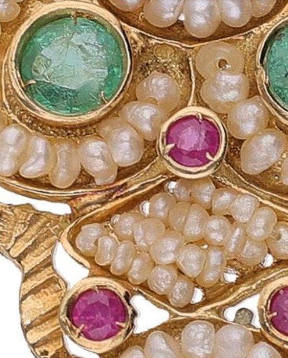 Pendentif en forme de croix - 18 carats Or jaune - Croix, Bijoux, Sacs & Beauté, Bijoux anciens
