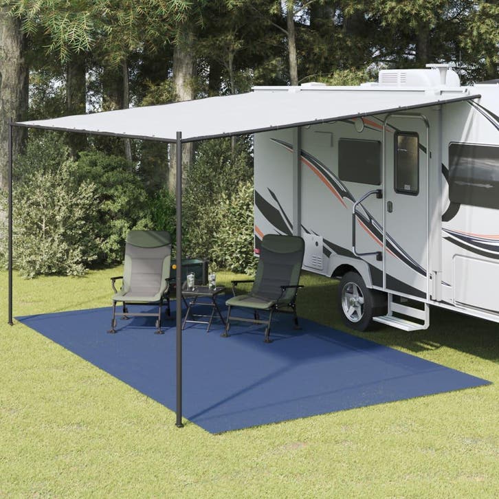 vidaXL Tenttapijt 5x3 m blauw, Caravans en Kamperen, Tentaccessoires, Nieuw, Verzenden