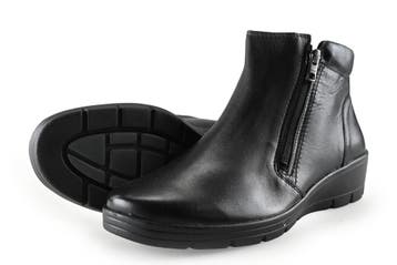 Semler Enkellaarzen in maat 39 Zwart, Kleding | Dames, Schoenen, Verzenden, Zwart, Lage of Enkellaarzen, Zo goed als nieuw