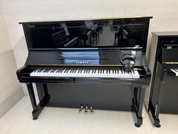 Piano Yamaha U3 Silent - Garantie: 10 ans Pianos Michiels, Musique & Instruments, Comme neuf, Noir, Piano, Brillant