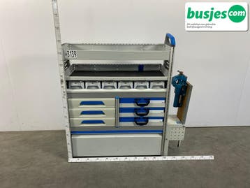 Sortimo alu bedrijfswagen inrichting 1000x380x1140mm (3139), Verzenden, Gebruikt