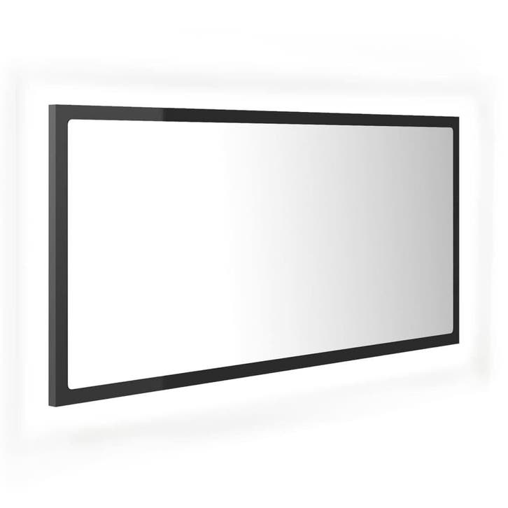 Design LED Spiegel 90x37cm | Retour deal | Sla nu toe!, Huis en Inrichting, Badkamer | Badkamermeubels, Minder dan 25 cm, Zo goed als nieuw