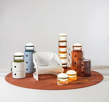 Kartell - Joe Colombo - Lampe - KD28 - PMMA