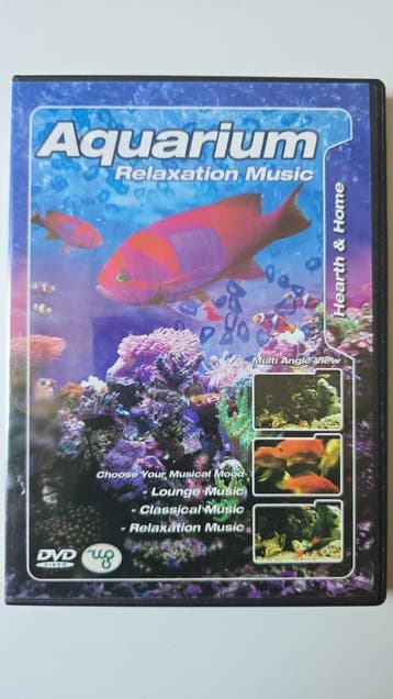 AQUARIUM RELAXATION MUSIC (DVD), Cd's en Dvd's, Gebruikt