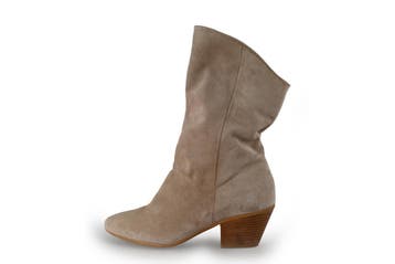 VIA VAI Enkellaarzen in maat 37 Beige, Kleding | Dames, Schoenen, Verzenden, Beige, Lage of Enkellaarzen, Zo goed als nieuw