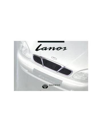 1997 DAEWOO LANOS INSTRUCTIEBOEKJE NEDERLANDS