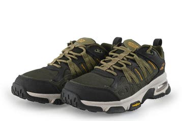 Skechers Wandelschoenen in maat 42 Groen, Kleding | Heren, Schoenen, Overige kleuren, Verzenden, Zo goed als nieuw, Skechers
