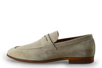 Manfield Loafers in maat 42 Beige, Kleding | Heren, Schoenen, Loafers, Manfield, Overige kleuren, Verzenden