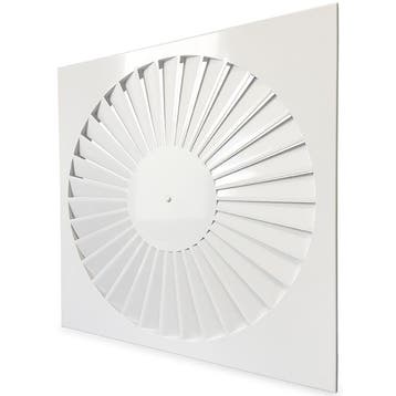 Wervelrooster voor inleg systeemplafond 595 x 595mm, Doe-het-zelf en Bouw, Verzenden, Nieuw
