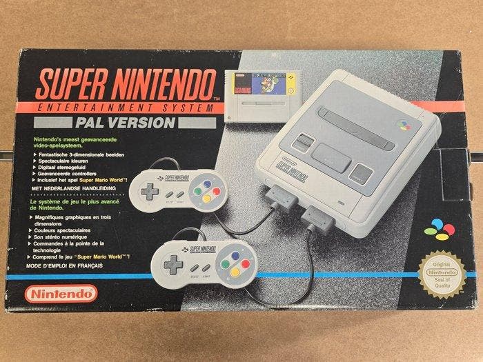 Nintendo - Snes - Super Rare Big Box Mario Super Mario, Consoles de jeu & Jeux vidéo, Consoles de jeu | Accessoires Autre