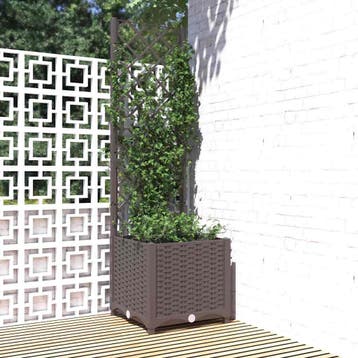 vidaXL Tuin Bruin 40 x 40 x 136 cm, Verzenden, Nieuw