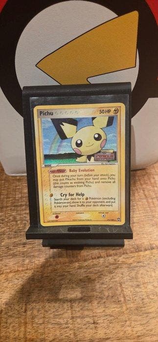 Pokémon - 3 Card - Pichu, Pikachu, Nidorina Foil - EX, Nieuw