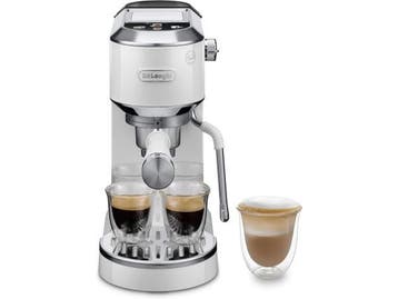Veiling - DeLonghi Dedica Duo EC890.WI Barista Koffiemachin, Nieuw