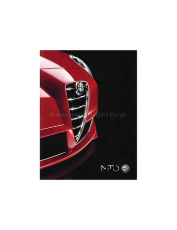 2013 ALFA ROMEO MITO BROCHURE NEDERLANDS, Livres, Autos | Brochures & Magazines