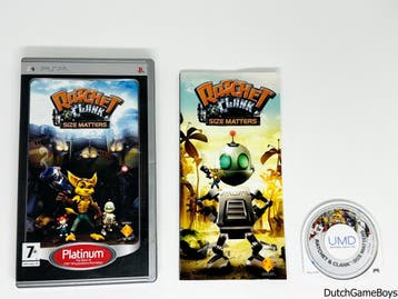 PSP - Ratchet & Clank - Size Matters - Platinum, Games en Spelcomputers, Spelcomputers | Sony PSP, Verzenden, Gebruikt