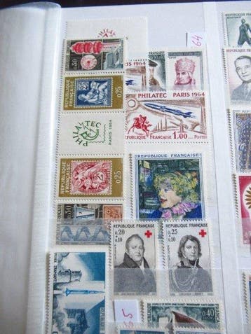 Frankrijk - postzegelverzameling, Postzegels en Munten, Gestempeld