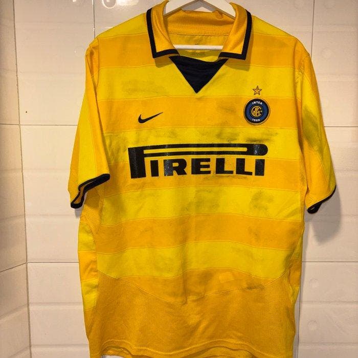 Inter Milan - Serie A - Adriano - 2003 - Voetbalshirt, Verzamelen, Overige Verzamelen