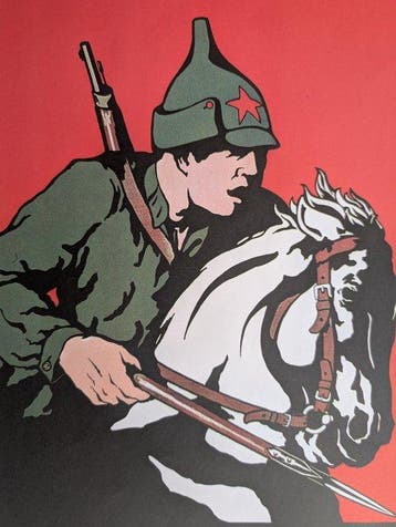 Anonymous - Soviet Propaganda Poster - Années 1980