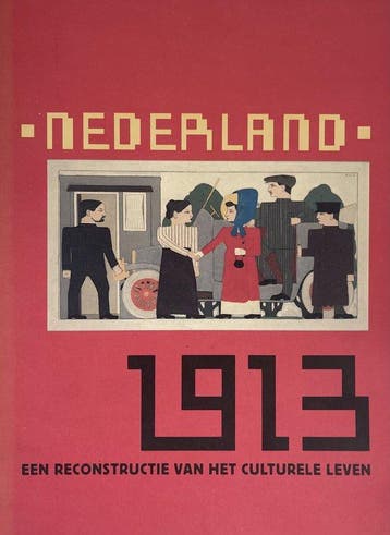 1913 tgv 75 jr frans halsmuseum - V.D.Dunk, Verzenden