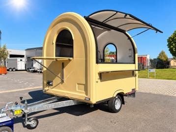 Mobiele Koffiebar Foodtruck Coffee Trailer 750kg Barista, Ophalen, Nieuw