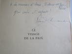 Signé ; Paul Éluard / Pablo Picasso - Le Visage de la paix