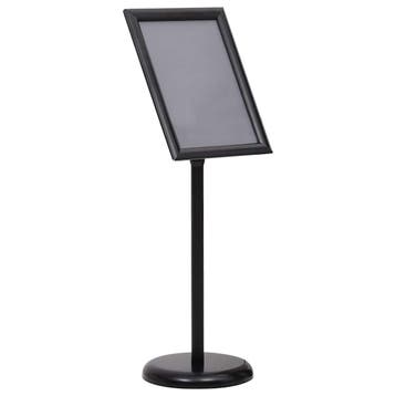 vidaXL Posterstandaard A3 aluminiumlegering zwart, Verzenden, Nieuw in verpakking
