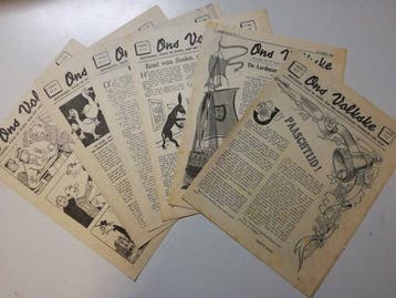 Ons Volkske - 6 deeltjes uit 1945 geîllustreerd door Marc, Nieuw