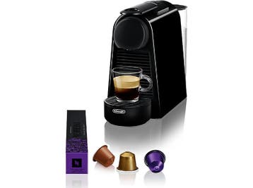 De Longhi - Capsulemachine - Zwart Glossy, Verzenden, Nieuw, Koffiepads en cups