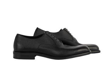 TESTONI - 8 UK - 42 IT - Bologna 1929 Oxford Shoes Saffiano, Nieuw