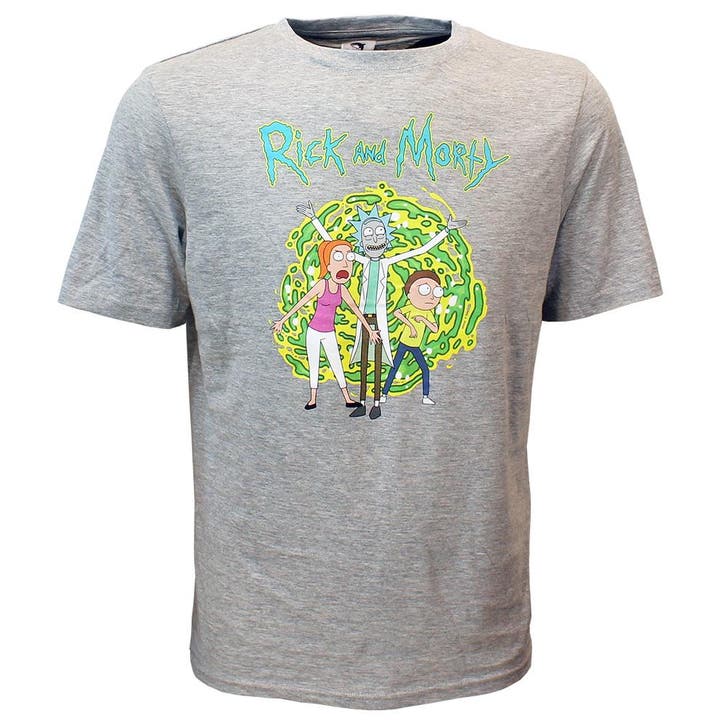 Rick and Morty Summer Morty & Rick T-Shirt Grijs, Vêtements | Hommes, T-shirts