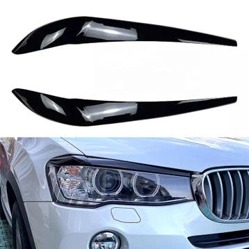 Koplampspoilers | geschikt voor BMW | X3 14-17 5d suv F25 LC, Verzenden