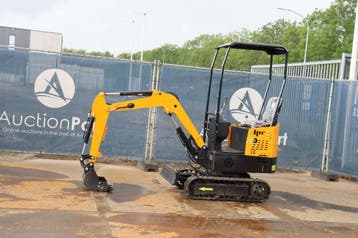 Veiling: Minigraver JPC HT12 Diesel 2025 Nieuw, Ophalen