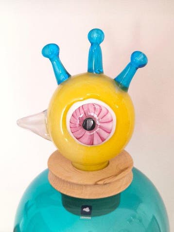 Leonardo - Vase avec couvercle - Verre