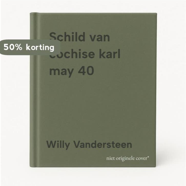 Schild van cochise karl may 40 9789002126987, Boeken, Stripverhalen, Gelezen, Verzenden