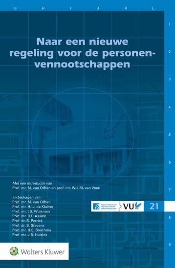 Naar een nieuwe regeling voor de personenvennootschappen /, Boeken, Wetenschap, Verzenden, Zo goed als nieuw