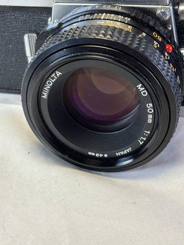 Minolta SR-7 + MD 1.7/50mm - 1964 | Appareil photo reflex