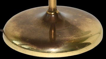 Sölken-Leuchten - Tafellamp - Messing, Staal, Verguld