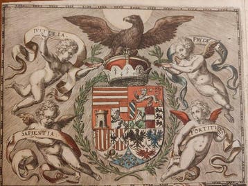Cornelis Martin (1567-1621) - Stemma e dedica araldica