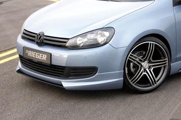 Rieger spoilerlip | geschikt voor VW Golf 6 VI 2008-2012 | z, Verzenden