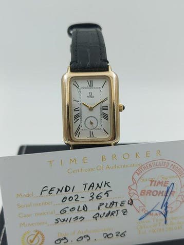 Fendi - Tank Solo - Sans prix de réserve - Unisexe -, Nieuw