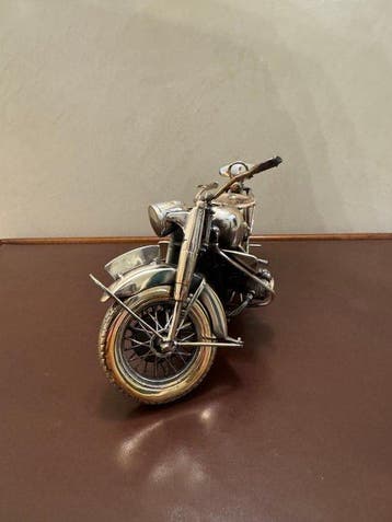 Medusa-Oro - Medusa-Oro - Sculpture, Moto in argento 925 BMW