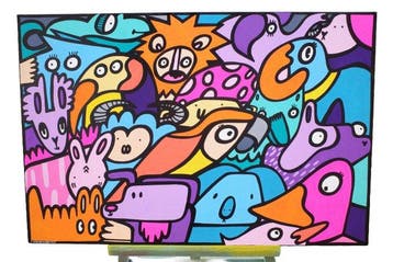 Kev Munday - Sea of Animals, Antiek en Kunst