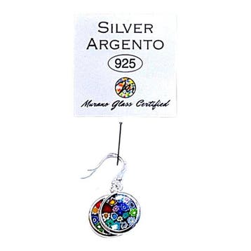 Zilver - Parure - Murrine millefiori