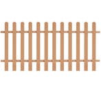 vidaXL Hek 200x100 cm HKC, Tuin en Terras, Verzenden, Nieuw