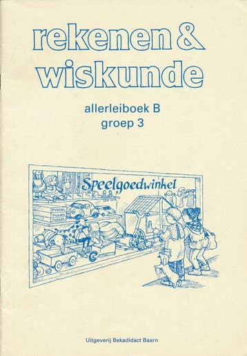 Rekenen en Wiskunde allerleiboek B groep 3, Verzenden, Nieuw