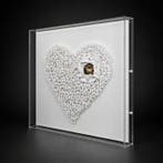 Mike Blackarts - Heart of Wings – 3D White & Gold Butterfly