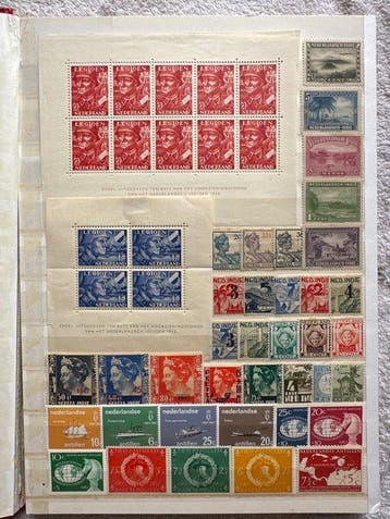 Europa 1930/1980 - Landenselectie: Nederland, Frankrijk en