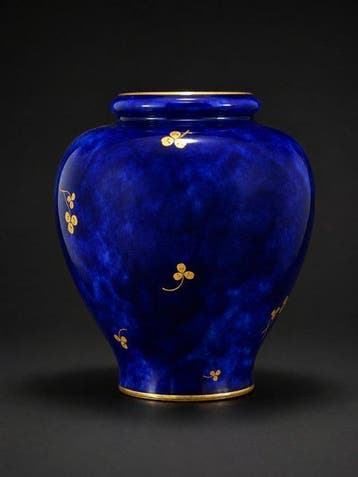 Manufacture nationale de Sèvres - Vase balustre - rèfles