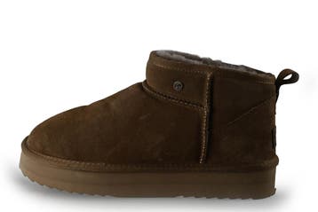 Warmbat Laarzen in maat 42 Bruin, Kleding | Dames, Schoenen, Hoge laarzen, Bruin, Verzenden, Zo goed als nieuw