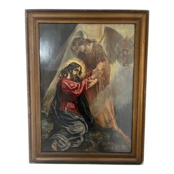 Italiaanse school (XX) - LAgonia nel Getsemani (Gesù